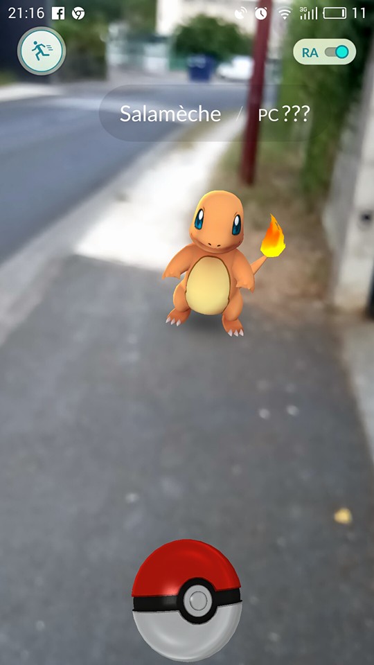 J'ai testé pour vous : la chasse d'un Pokémon devant chez moi.